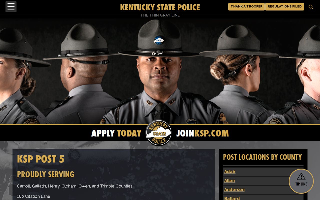 KSP Post 5 Henry County arrest news